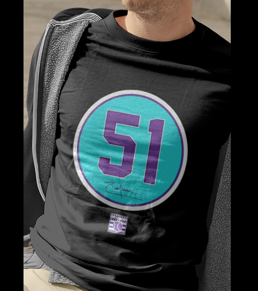 Randy Johnson 51 Arizona Diamondbacks Hall Of Fame National T-Shirt
