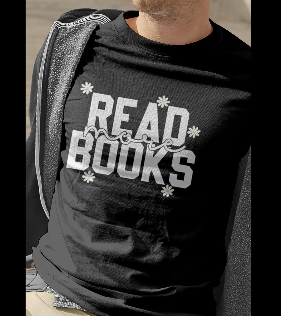 Read More Books Daisy Flowers T-Shirt