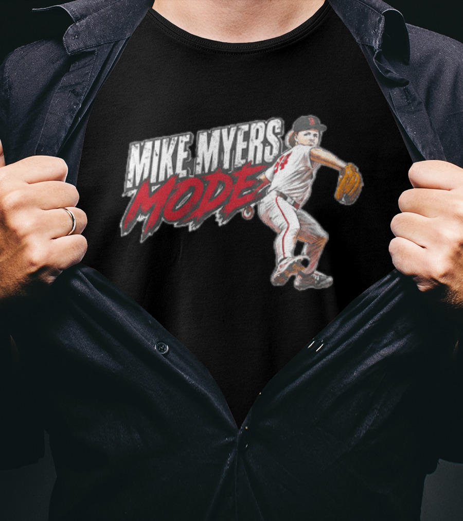 Mike Myers Mode Jake Bennett Red Sox T-Shirt