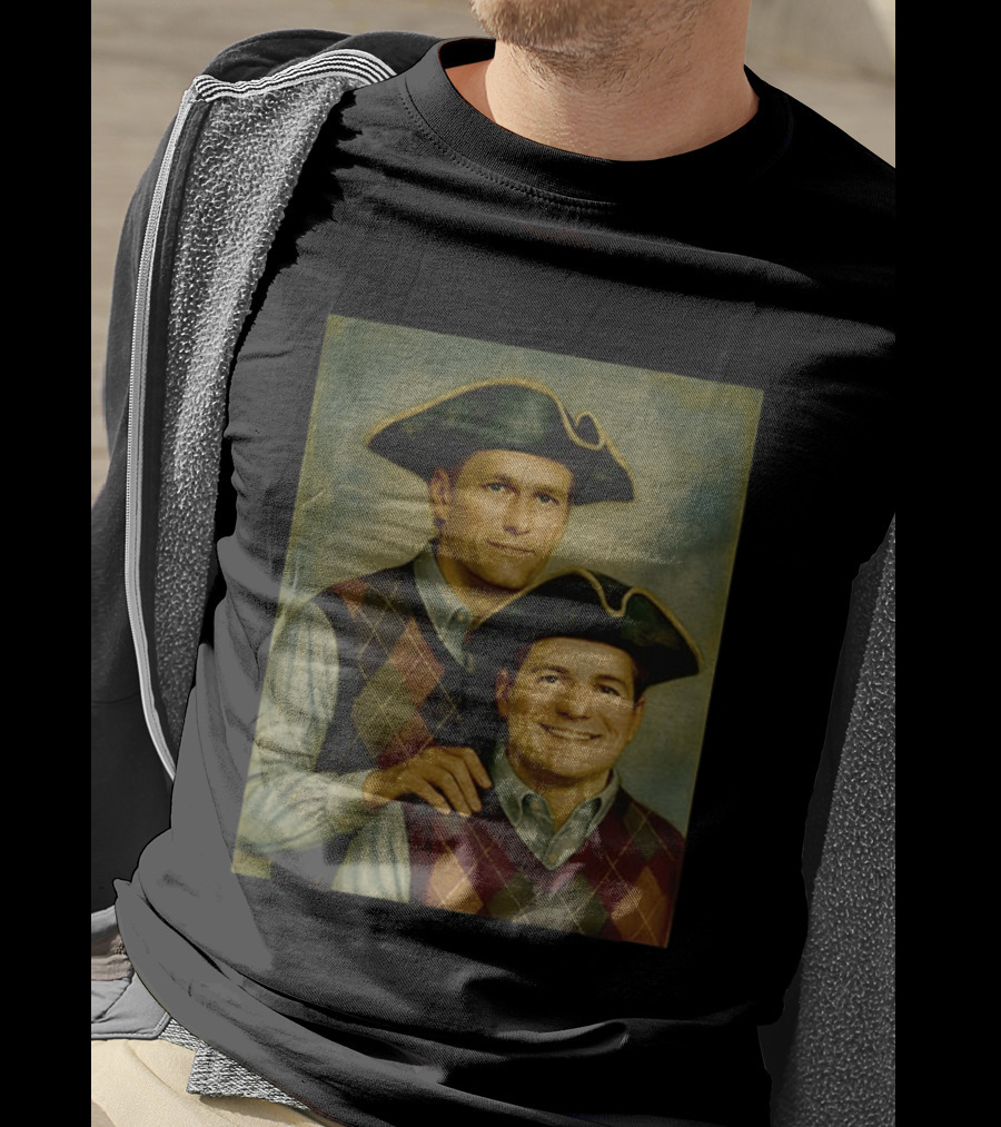 Tom Brady Drake Maye Step Brothers Colonial Costume T-Shirt