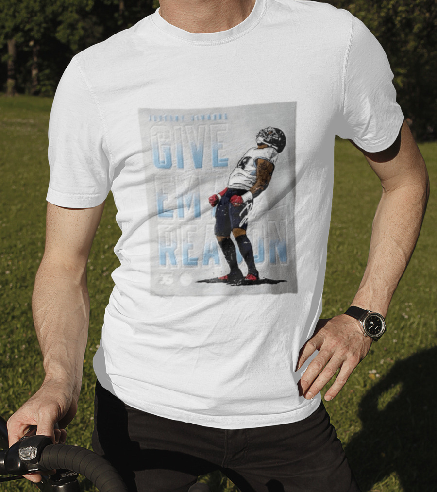Tennessee Titans Give Em A Reason Jeffery Simmons 98 Flexing T-Shirt