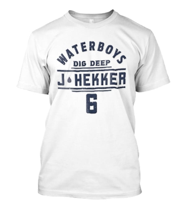 Waterboys Dig Deep J. Hekker Number 6 T-Shirt