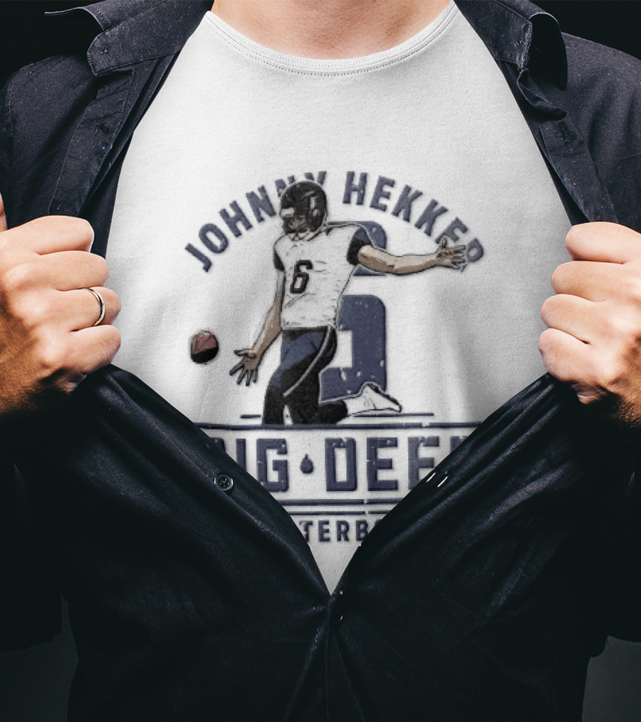 Johnny Hekker Punter Dig Deep Waterboys Football T-Shirt