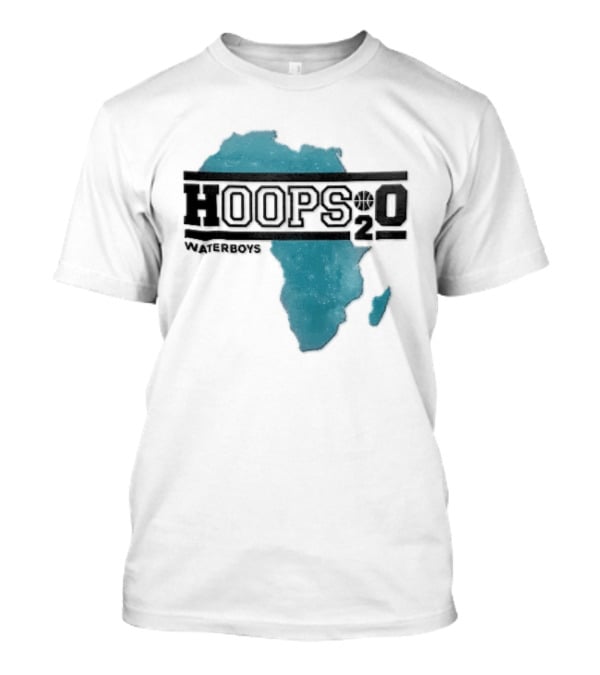 Waterboys Hoops H2o Distressed Africa Continent Map T-Shirt