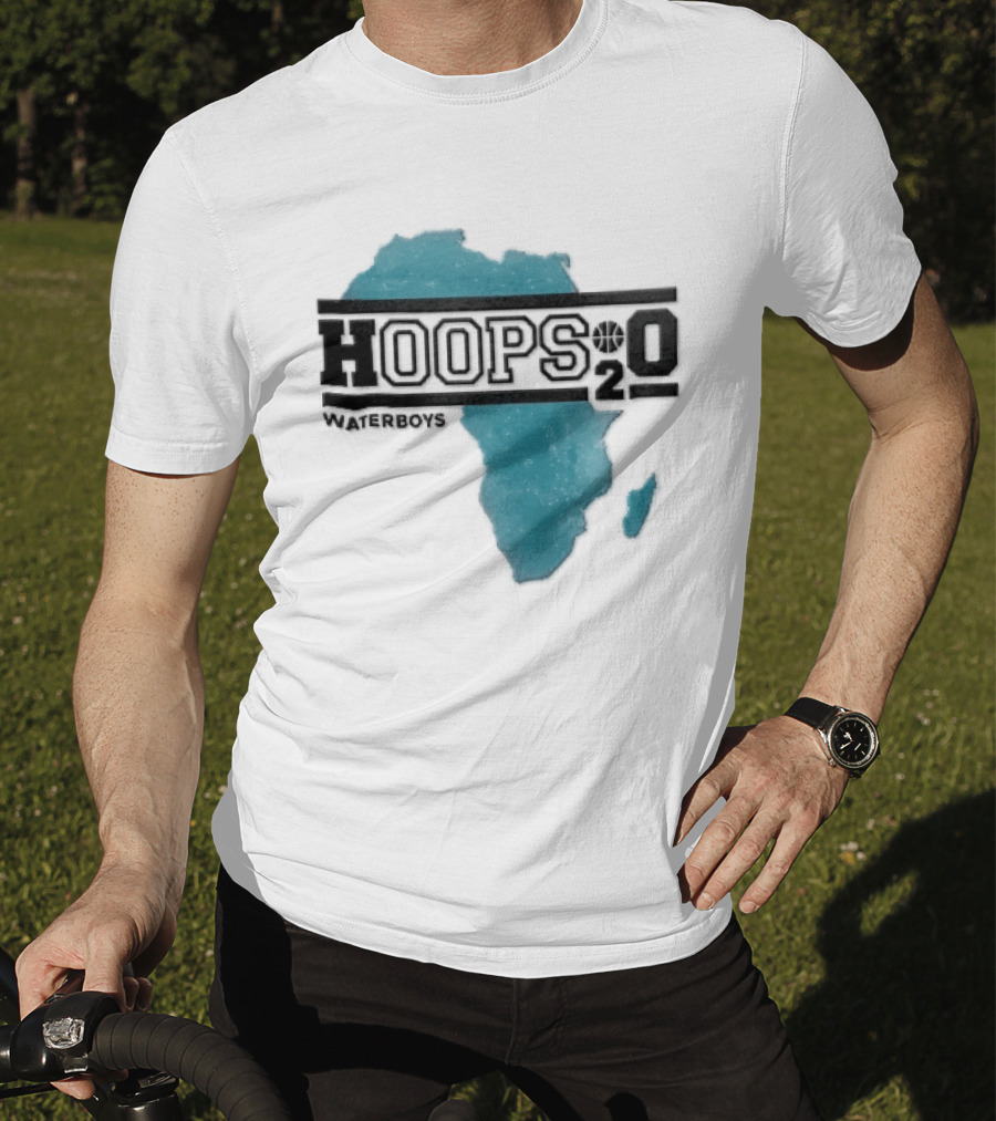 Waterboys Hoops H2o Distressed Africa Continent Map T-Shirt