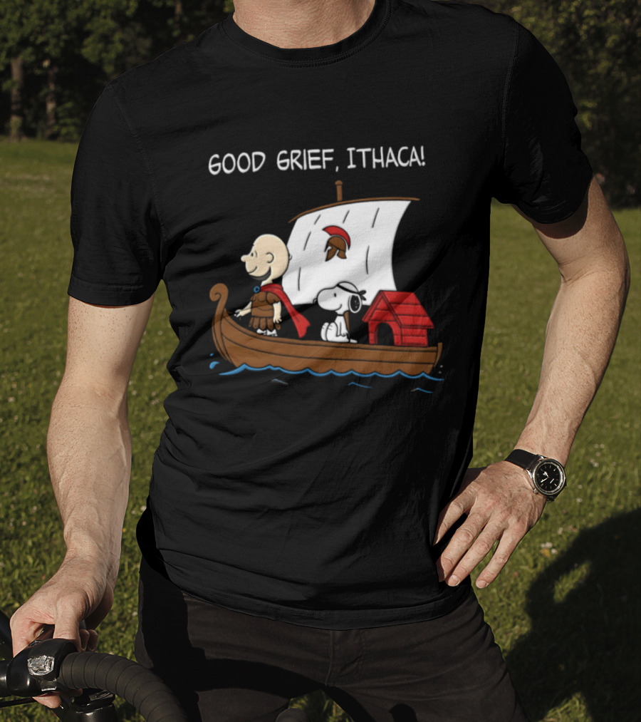 Good Grief Ithaca Charlie Brown Snoopy Peanuts T-Shirt