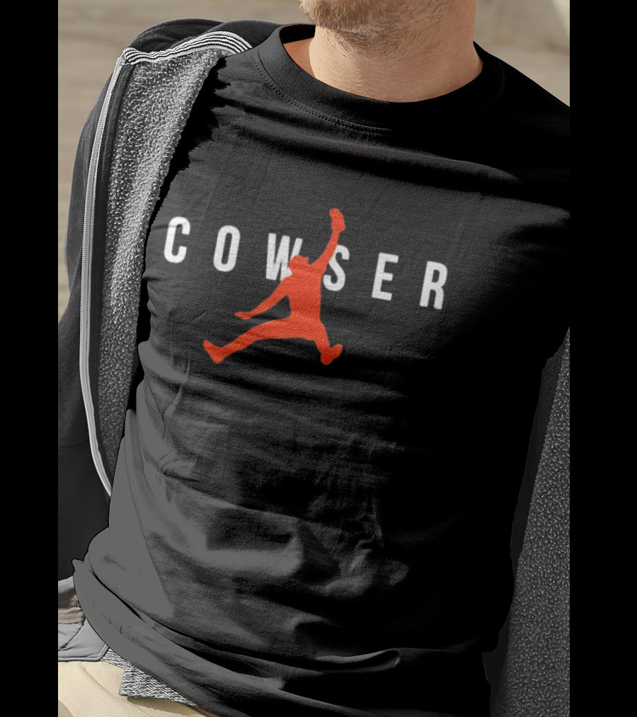 Colton Cowser When Cows Fly Baltimore Baseball Cowser Jump T-Shirt