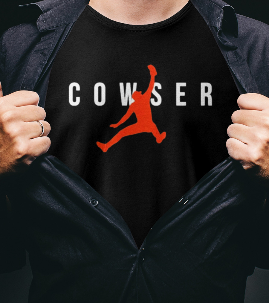 Colton Cowser When Cows Fly Baltimore Baseball Cowser Jump T-Shirt