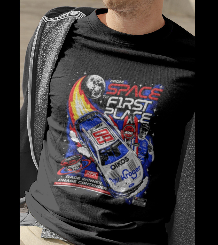 Ryan Preece Space To First Kroger RFK Racing 09 T-Shirt