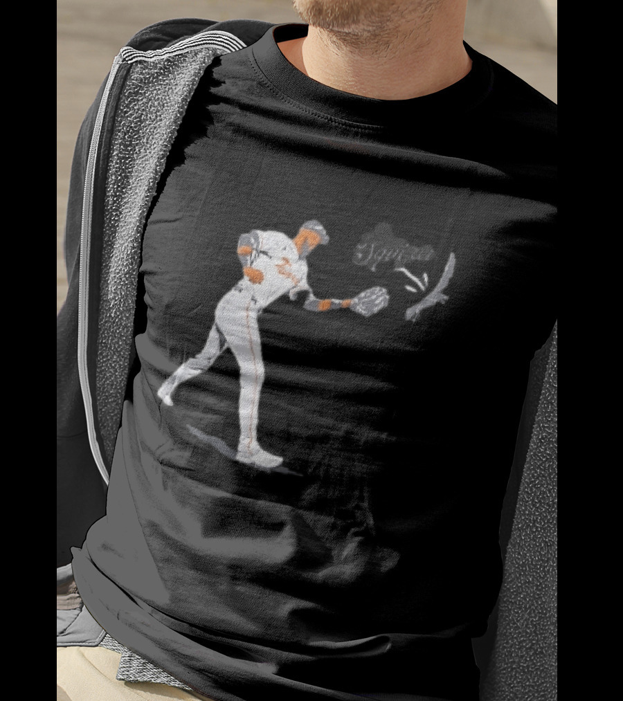 Squirrel Leody Taveras Texas Rangers MLB Catching Cartoon Baseball T-Shirt