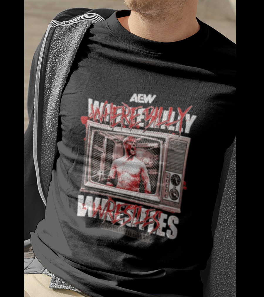 AEW Where Billy Wrestles Onamonhebluvelv T-Shirt