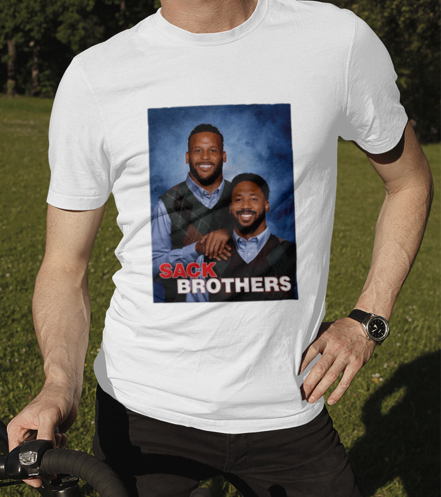 Aaron Donald Myles Garrett Sack Brothers Step Brothers T-Shirt