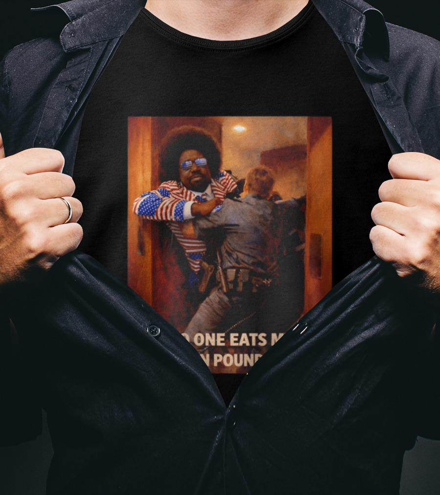 NO ONE EATS MY LEMON POUND CAKE Funny Comedy Scene With Patriotic Outfit T-Shirt