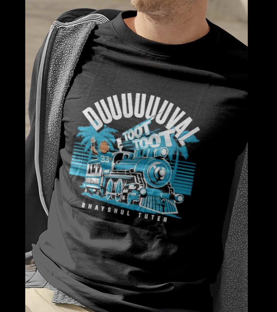 Duuuuuuuval Toot Toot Train Bhayshul Tuten 33 Jacksonville T-Shirt