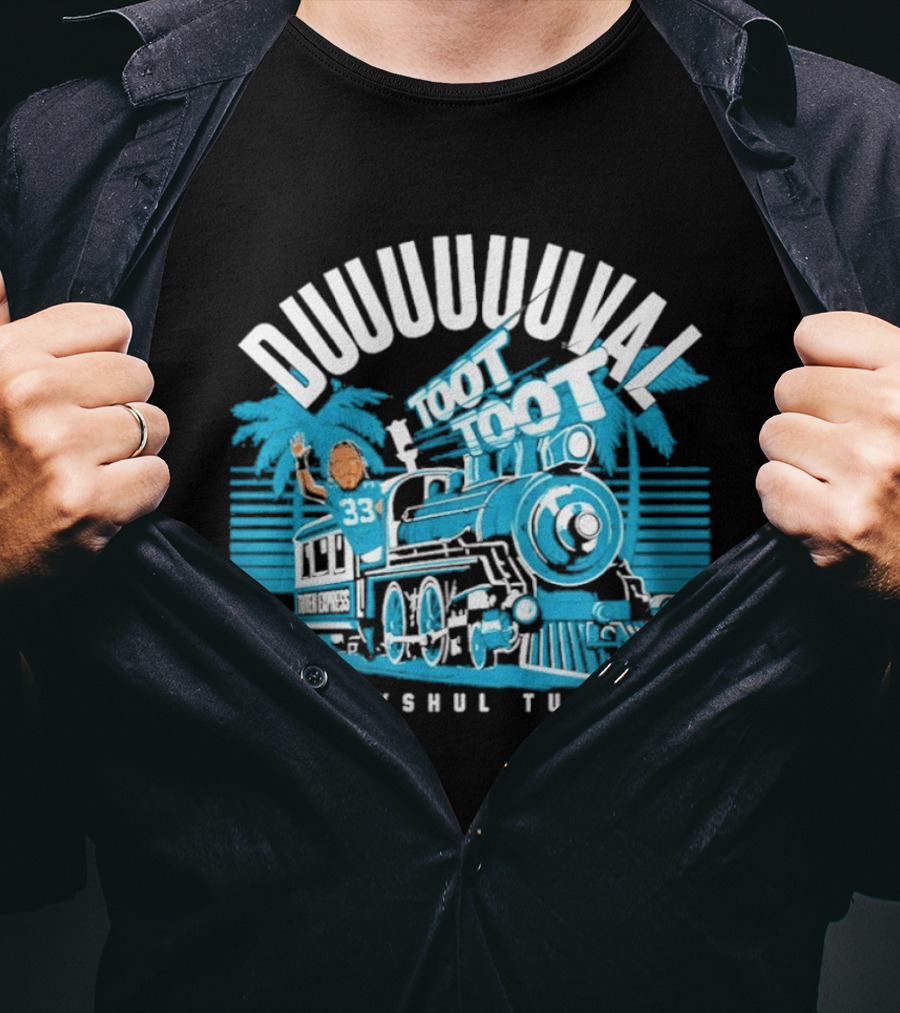 Duuuuuuuval Toot Toot Train Bhayshul Tuten 33 Jacksonville T-Shirt