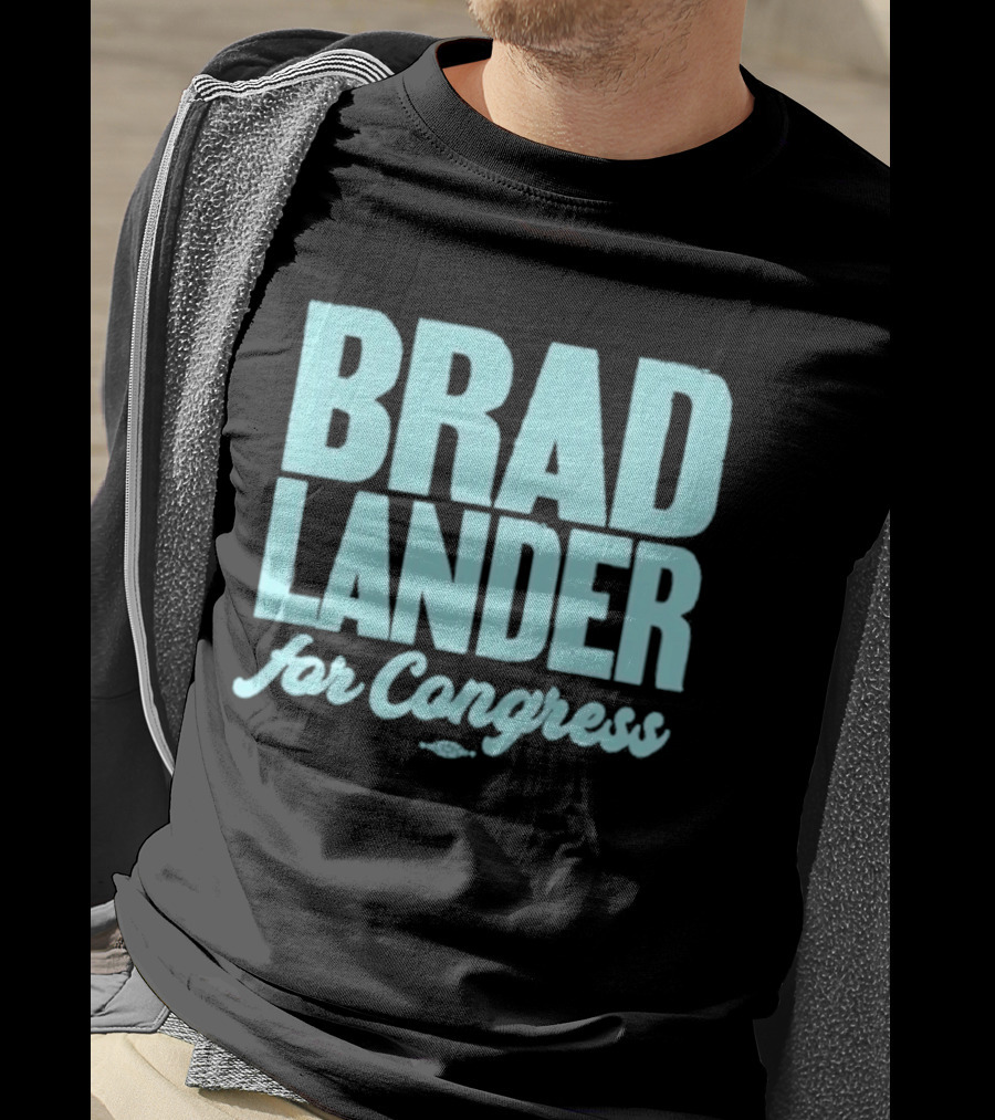 Brad Lander For Congress Campaign Support T-Shirt