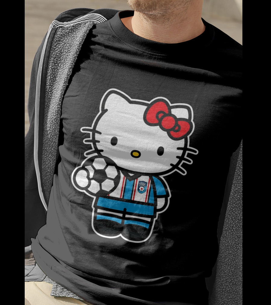 Hello Kitty Chicago Soccer Stars Team Collaboration T-Shirt
