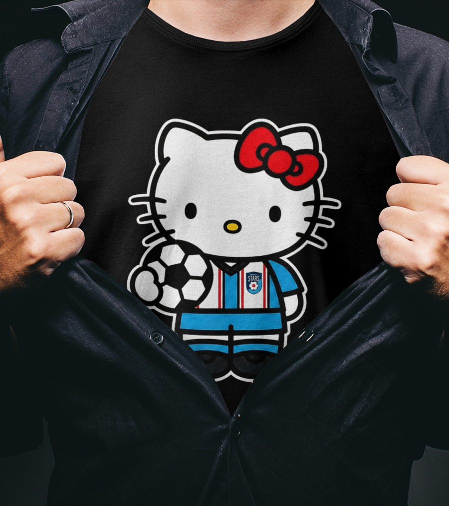 Hello Kitty Chicago Soccer Stars Team Collaboration T-Shirt