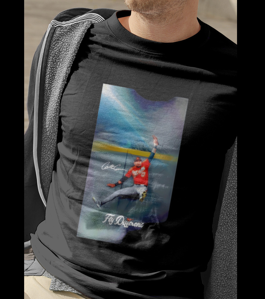 Colton Cowser Fly Different Baltimore Baseball Air Cowser T-Shirt
