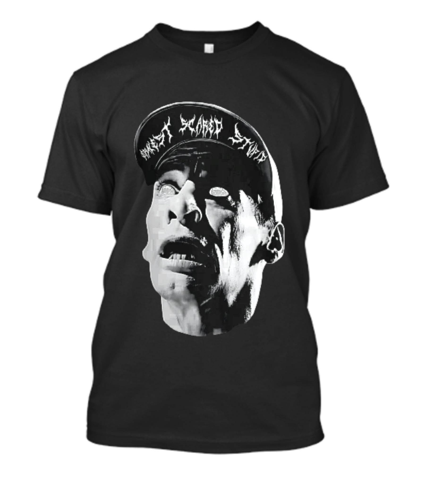 Ernest Scared Stupid Horror Movie Face T-Shirt