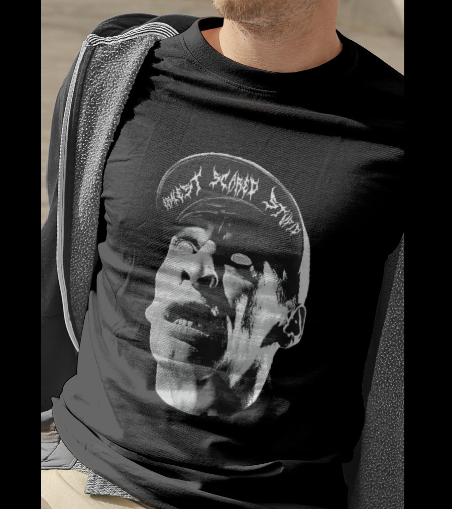 Ernest Scared Stupid Horror Movie Face T-Shirt