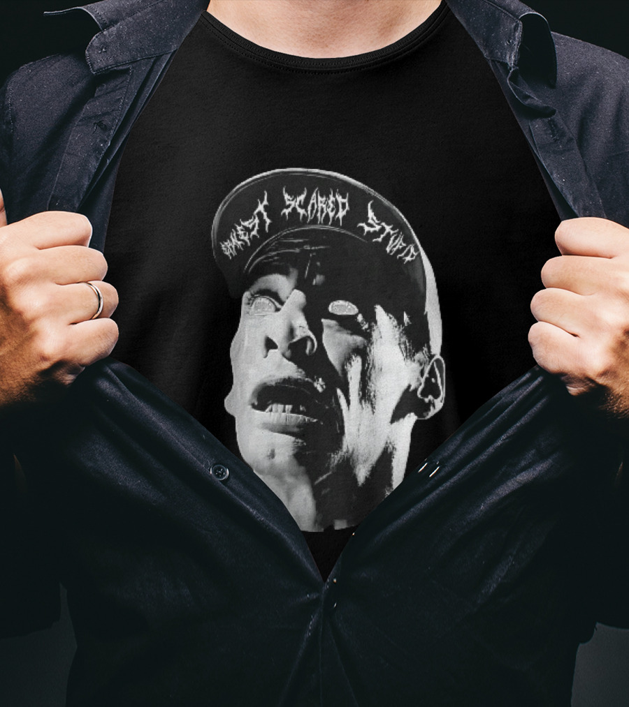 Ernest Scared Stupid Horror Movie Face T-Shirt