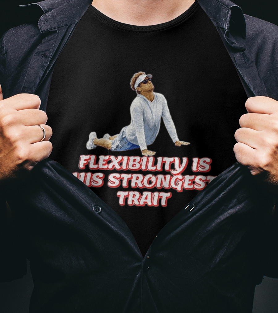 Flexibility Is His Strongest Trait Kiffin Button T-Shirt