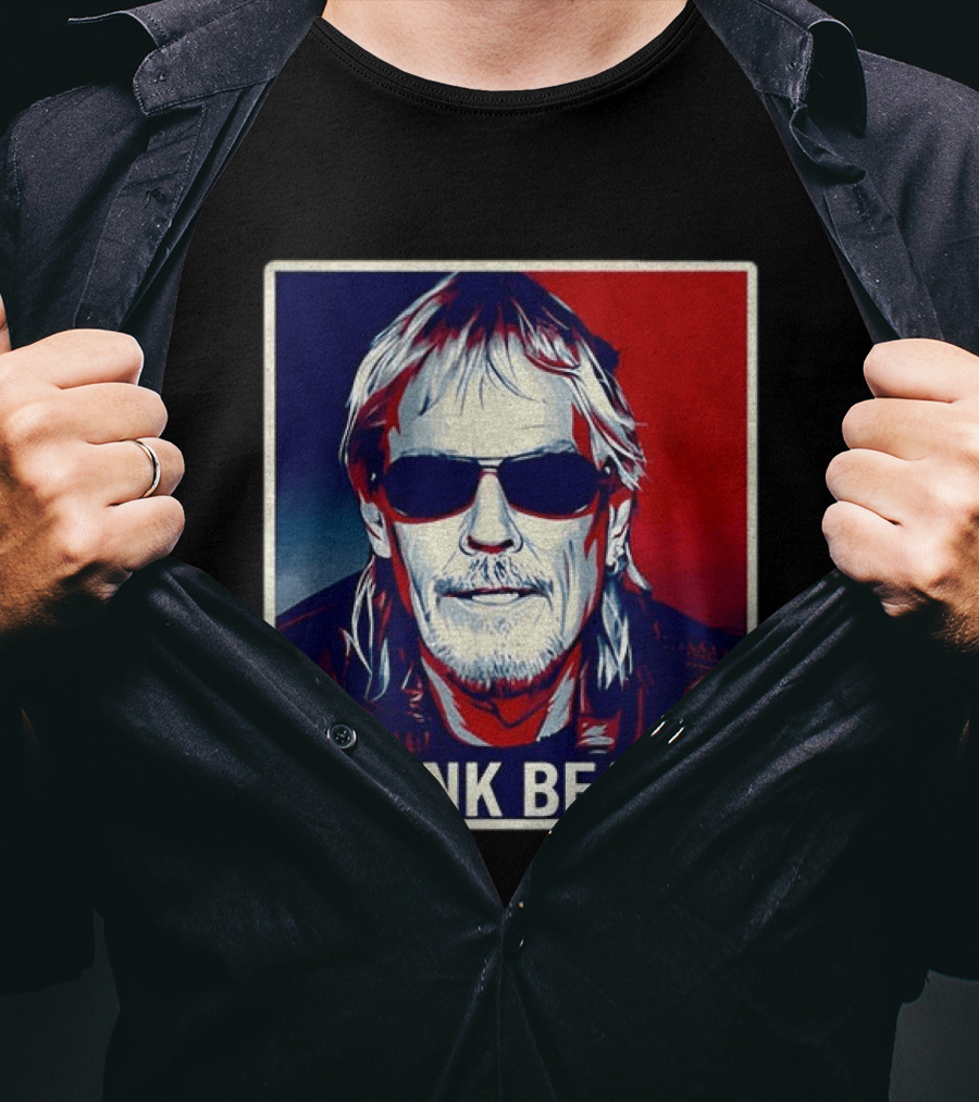 Frank Beard Vintage Rocker Sunglasses T-Shirt