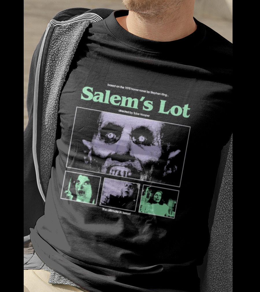Based On The 1975 Horror Novel By Stephen King Salem's Lot Directed By Tobe Hooper The Ultimate In Terror T-Shirt