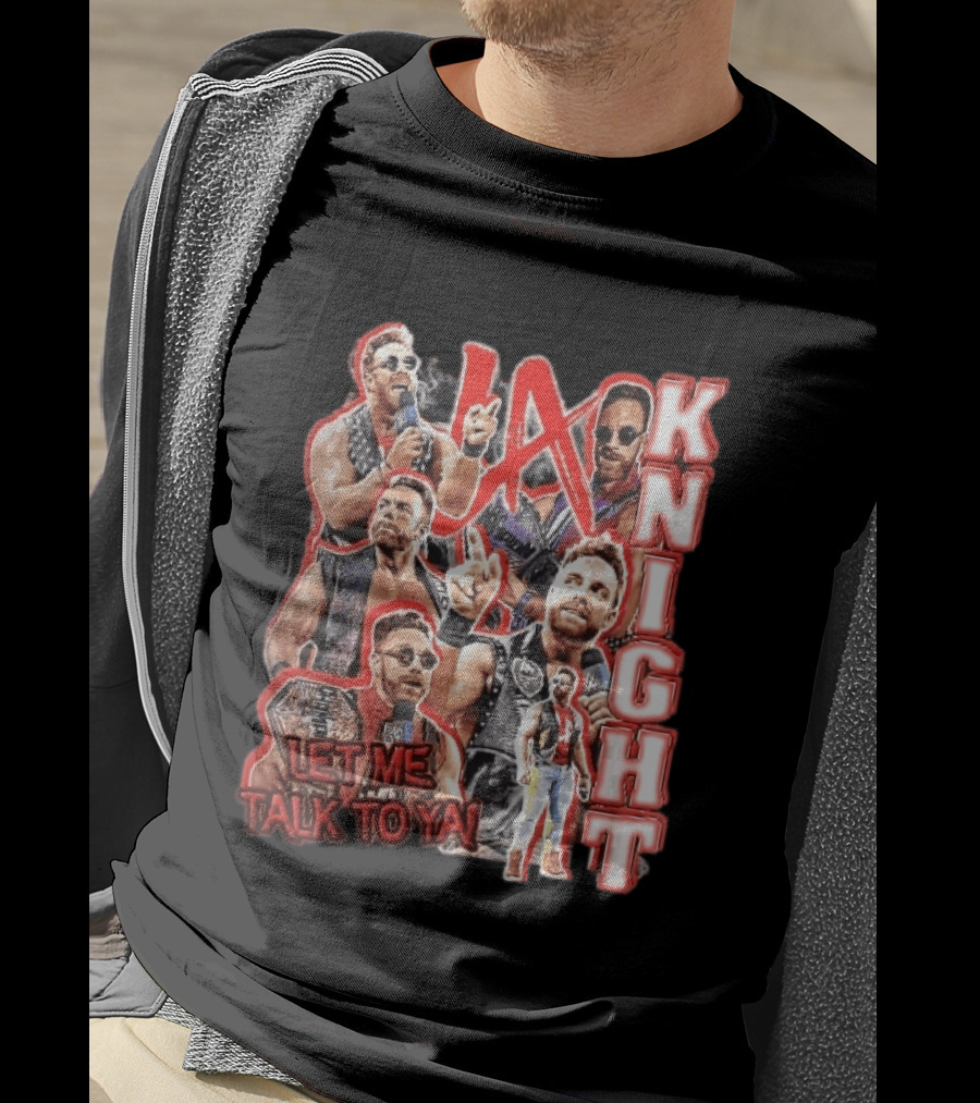 LA Knight Let Me Talk To Ya WWE Superstar T-Shirt