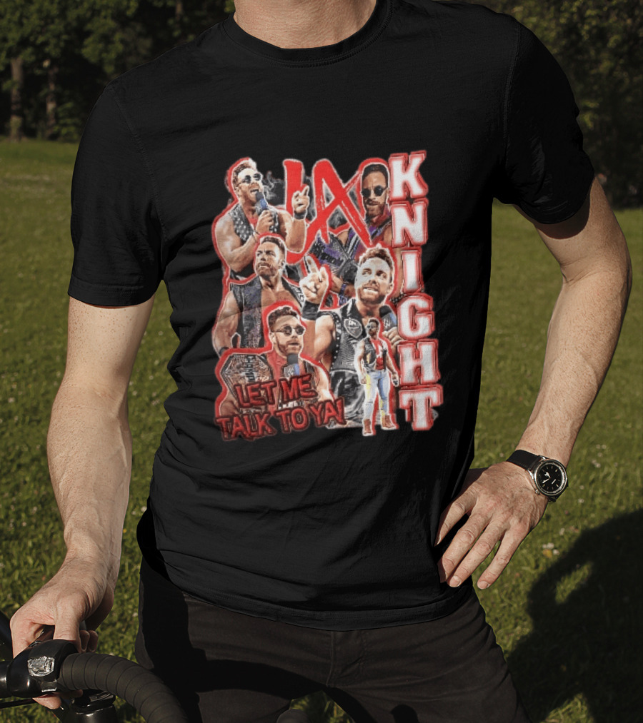 LA Knight Let Me Talk To Ya WWE Superstar T-Shirt