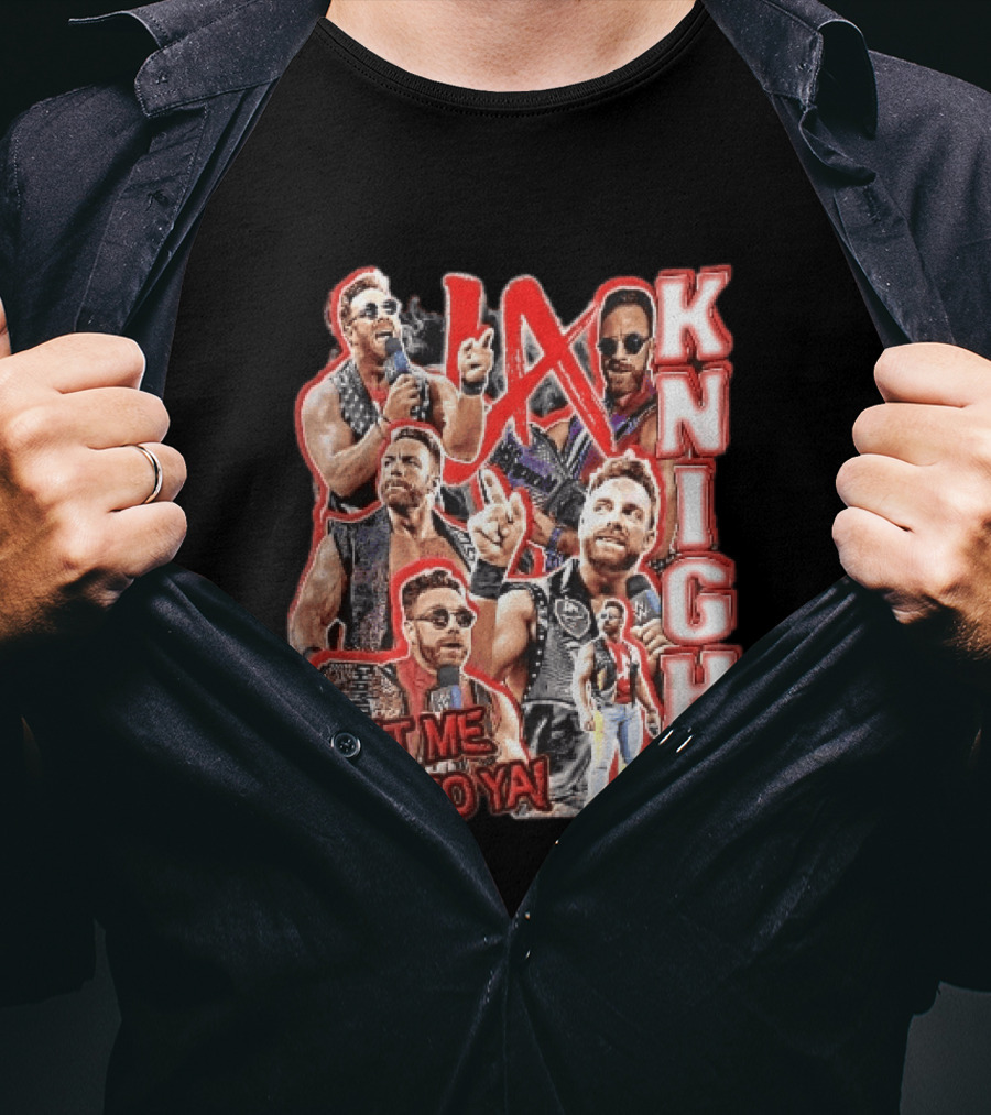 LA Knight Let Me Talk To Ya WWE Superstar T-Shirt