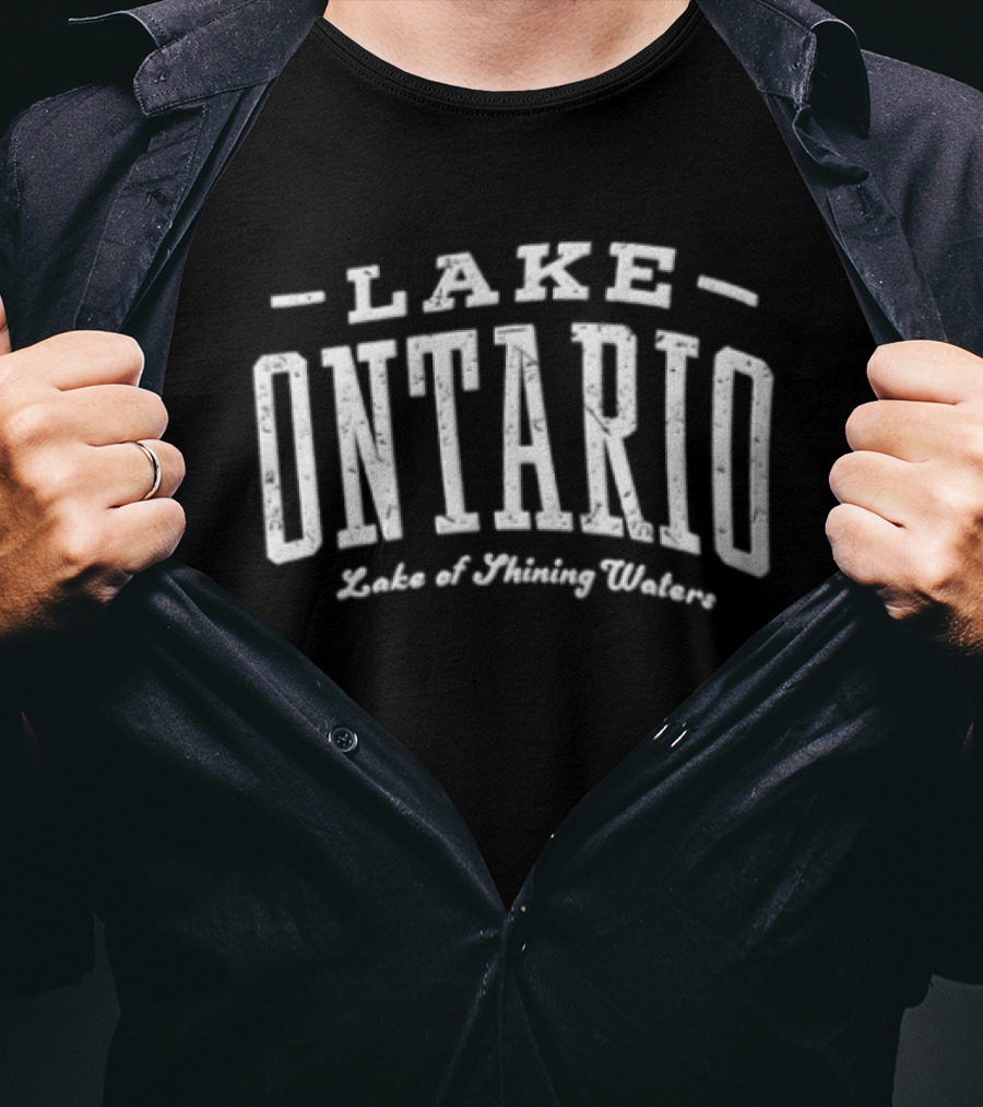Lake Ontario Lake Of Shining Waters T-Shirt