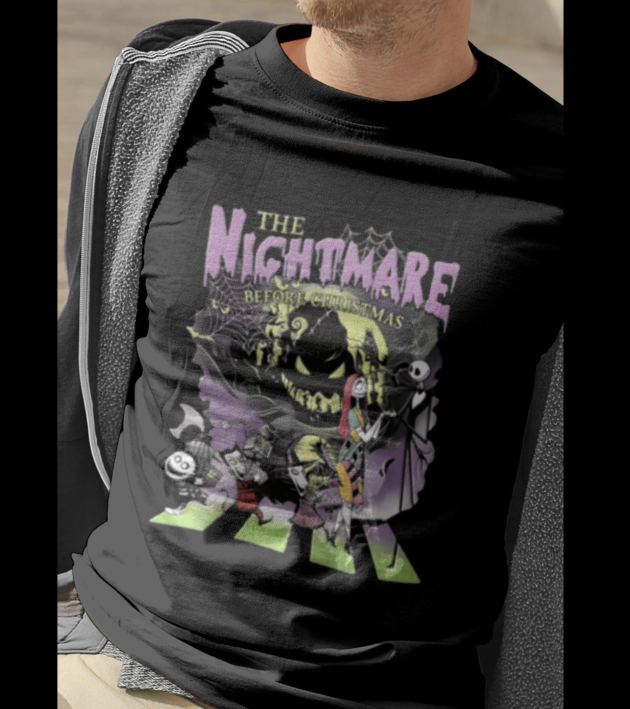 The Nightmare Before Christmas Abbey Road Halloween T-Shirt