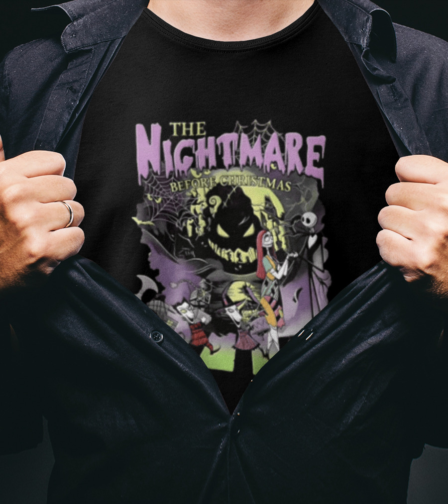 The Nightmare Before Christmas Abbey Road Halloween T-Shirt