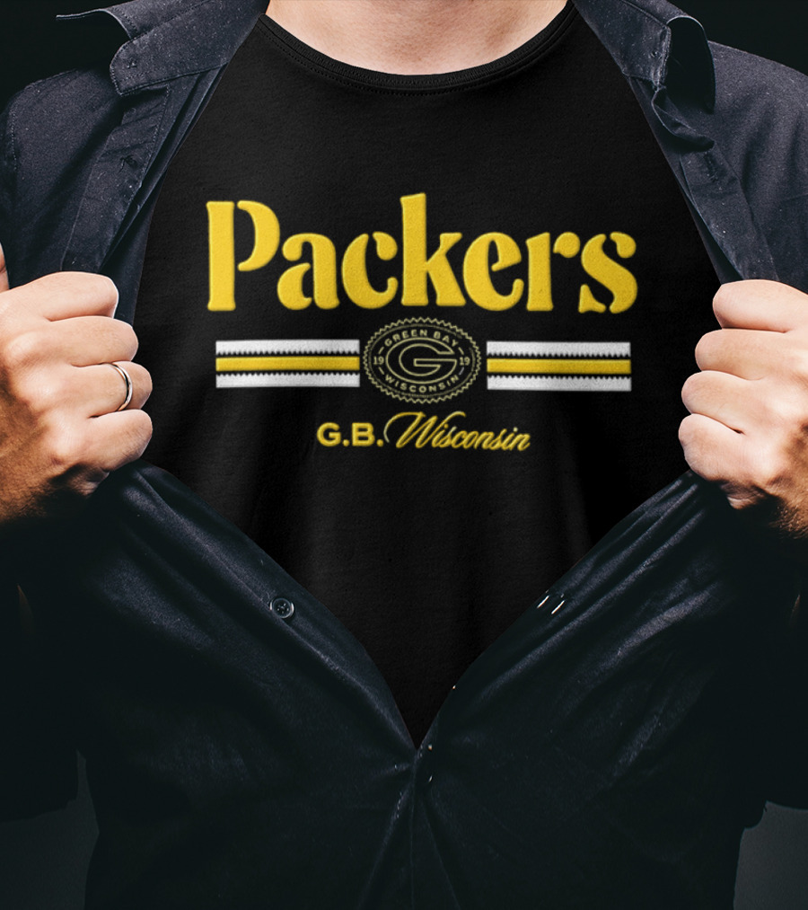 Packers Rivalry 2026 Making History Since 1919 G.B. Wisconsin T-Shirt