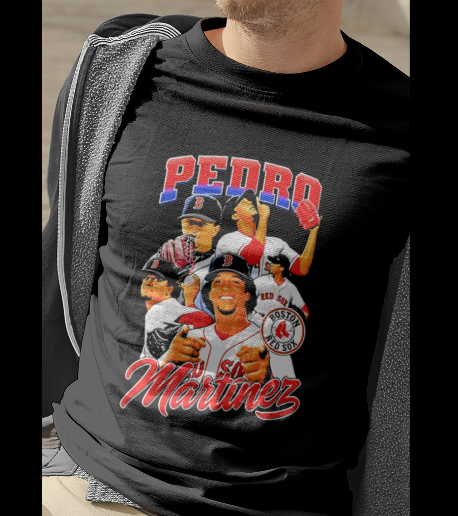 Pedro Martinez Boston Red Sox MLB Legends 2026 T-Shirt