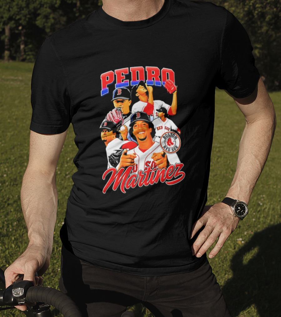Pedro Martinez Boston Red Sox MLB Legends 2026 T-Shirt