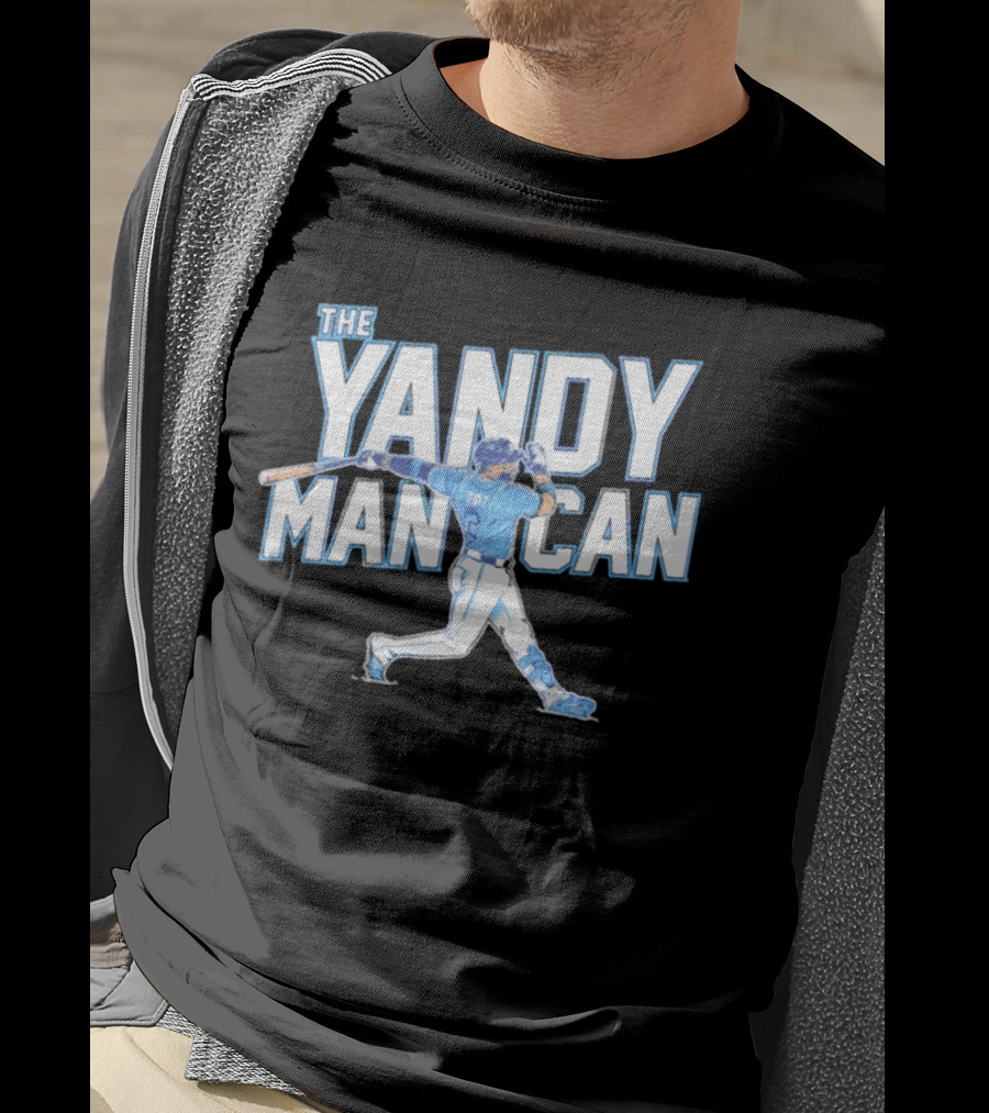The Yandy Man Can Yandy Diaz Tampa Bays Baseball T-Shirt