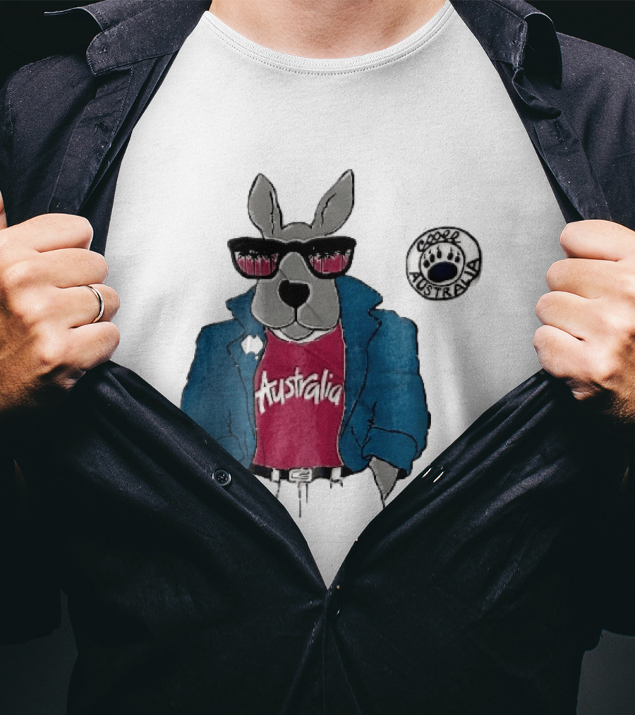Australia Kangaroo Cool Coogee T-Shirt