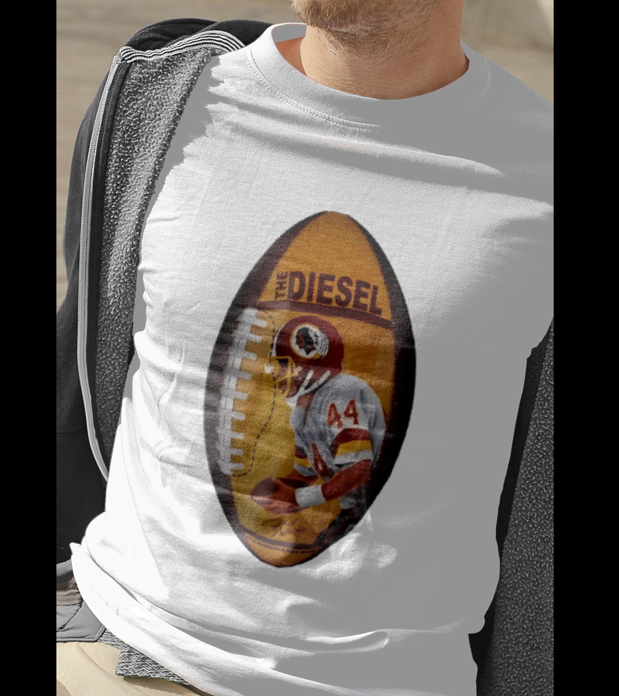 The Diesel Washington Redskins Football Vintage Memorabilia Image T-Shirt