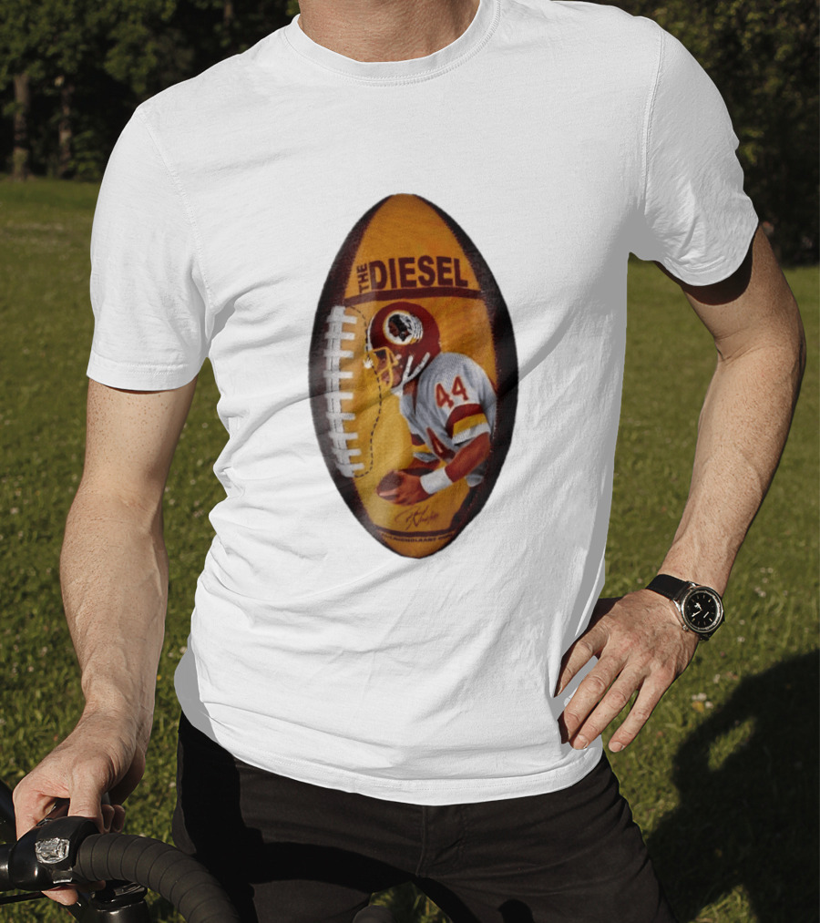 The Diesel Washington Redskins Football Vintage Memorabilia Image T-Shirt