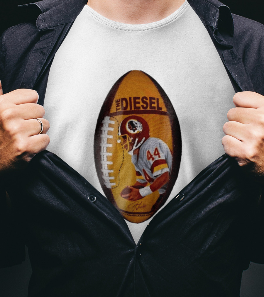 The Diesel Washington Redskins Football Vintage Memorabilia Image T-Shirt