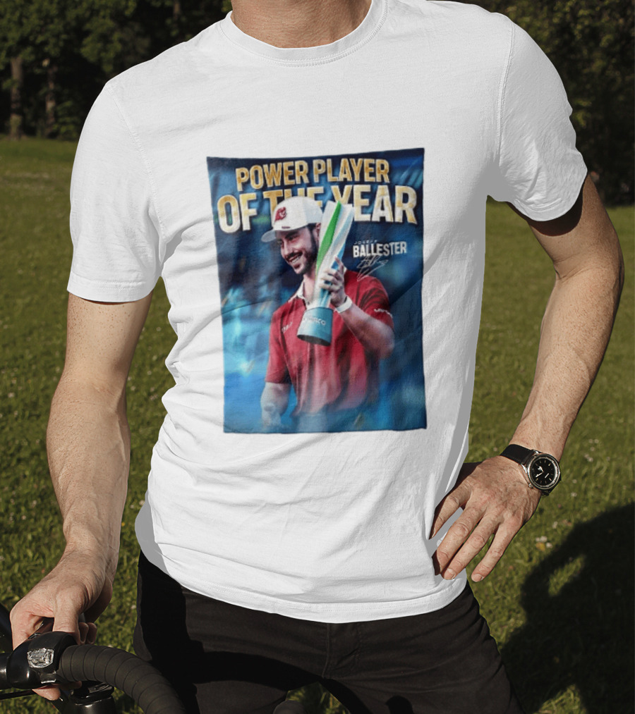 Power Player Of The Year Josele Ballester Champions Trophy Sports Celebration T-Shirt