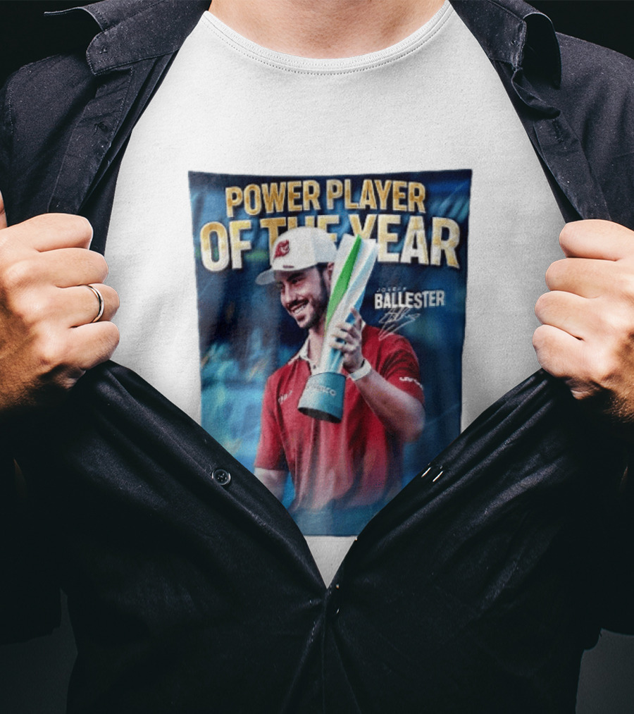 Power Player Of The Year Josele Ballester Champions Trophy Sports Celebration T-Shirt