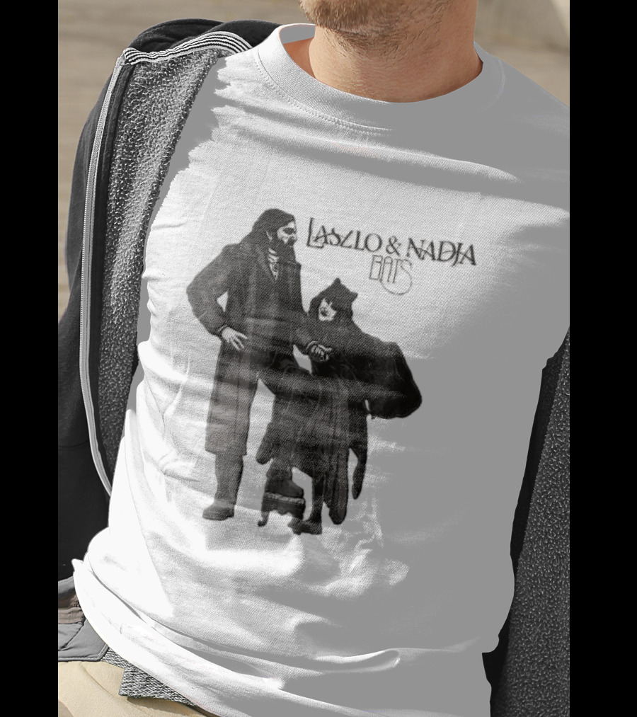 Laszlo And Nadja Bats Gothic Vampire Couple T-Shirt