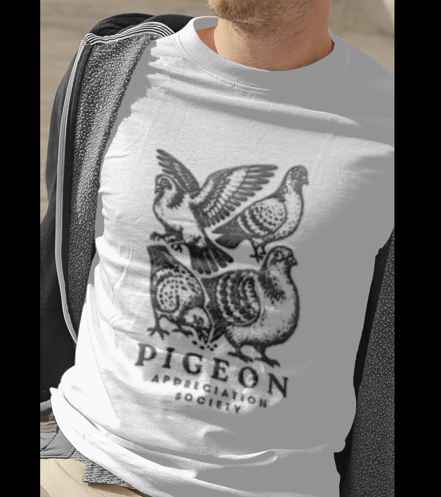 Pigeon Appreciation Society Vintage Bird Enthusiast Collective T-Shirt