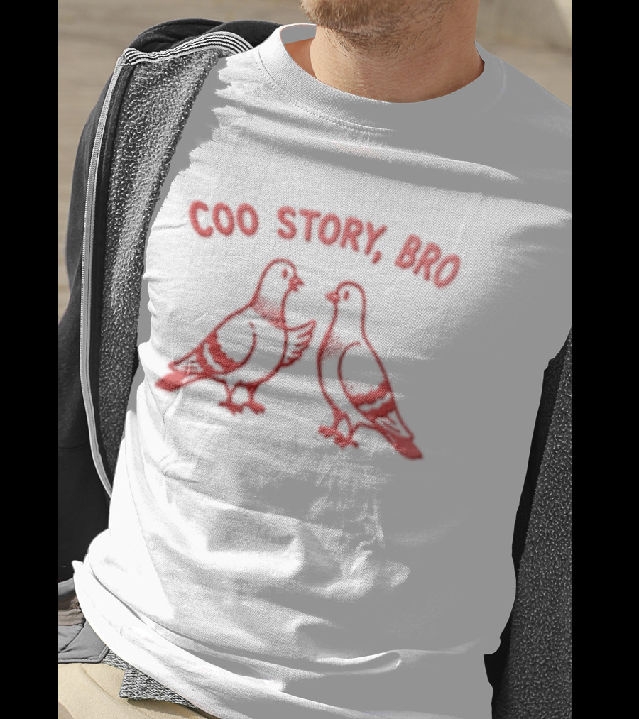 Coo Story Bro Pigeon Humor Two Birds T-Shirt