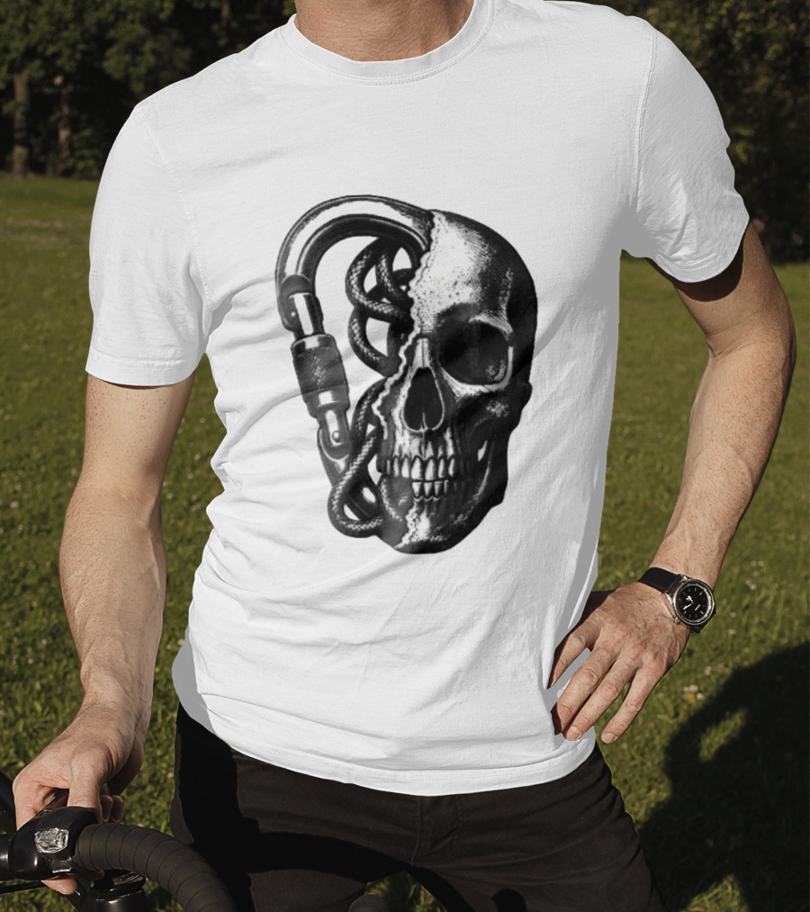 Skull Carabiner Snake T-Shirt