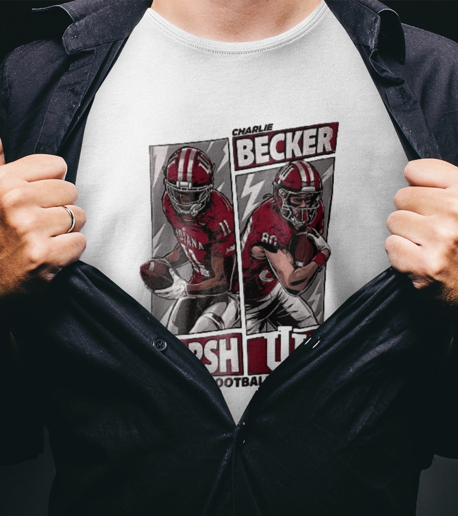 Charlie Becker Nick Marsh Hoosier Football Indiana Players T-Shirt